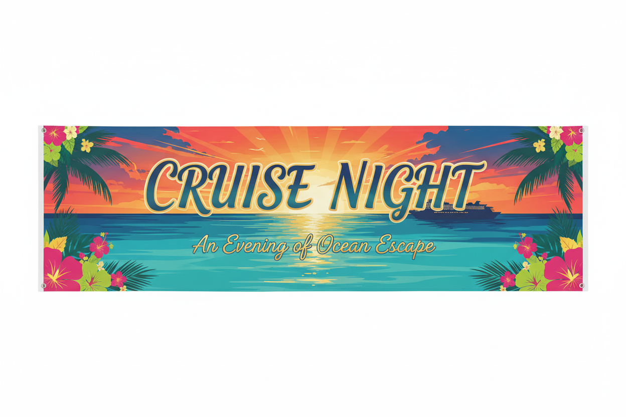 Cruise Ocean View Banner