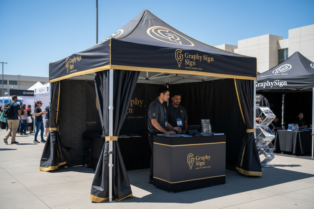 GraphySign Event Tent with Logo