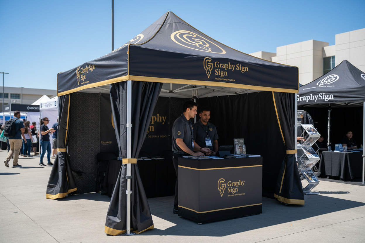 GraphySign Event Tent with Logo