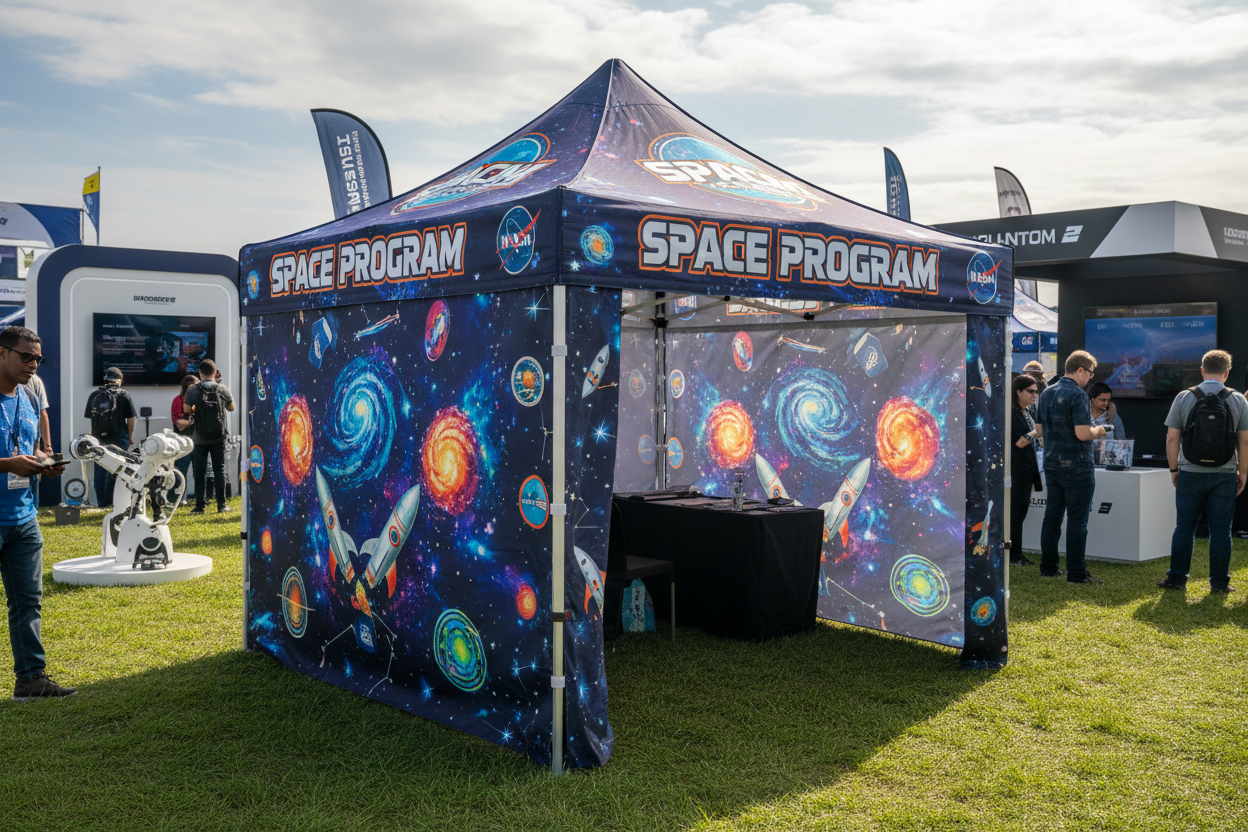 Space Program Event Tent